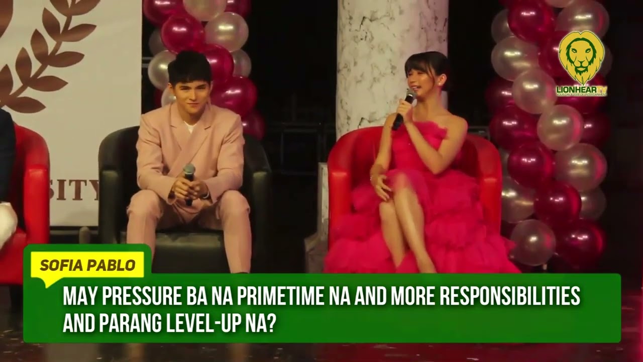 Natural ang kilig! Sofia Pablo and Allen Ansay on what makes their love team unique