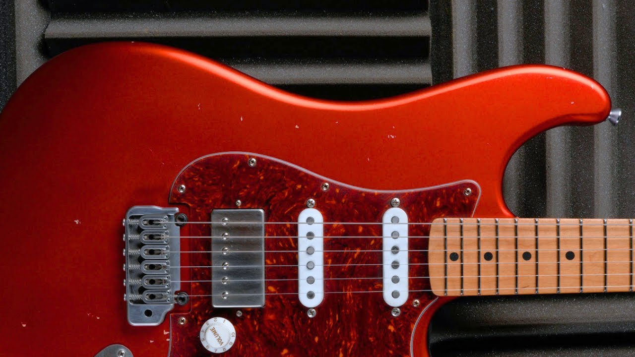 Moonlight Soulful Groove Guitar Backing Track Jam in A Minor