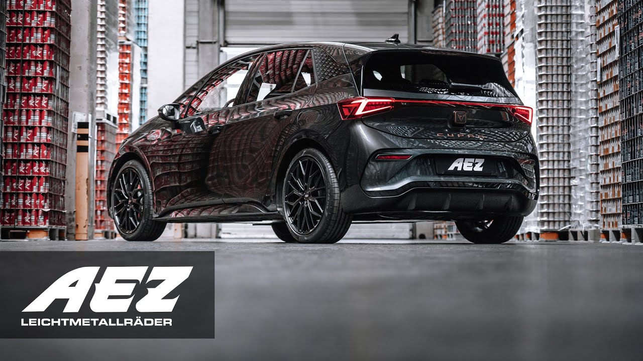 AEZ featuring Cupra Born on AEZ Porto black