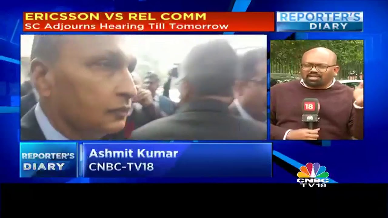 Anil Ambani Appears Before SC