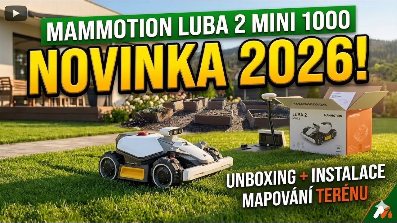 MAMMOTION LUBA 2 mini 1000 | CZ | novinka 2026