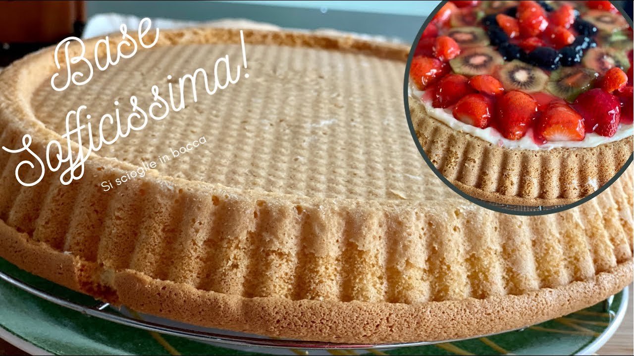 Crostata Morbida alla frutta altissima e sofficissima, si scioglie in Bocca da quanto è soffice!