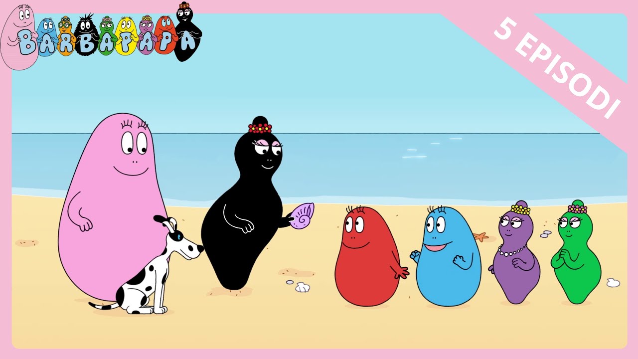 Barbapap&agrave; : 50 minuti - 5 episodi completi ｜Una grande famiglia felice