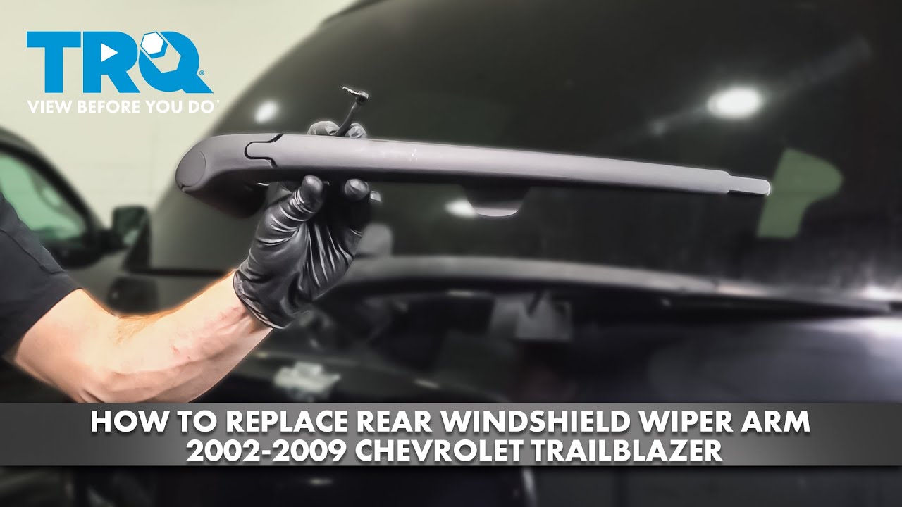 How to Replace Rear Windshield Wiper Arm 2002-2009  Chevrolet Trailblazer