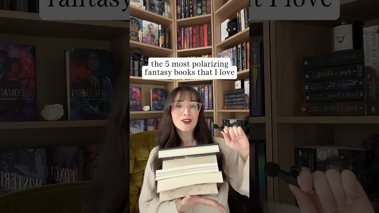 Пять самых противоречивых фэнтезийных книг, которые я люблю 📚 #читателифэнтези #романтическиекниги