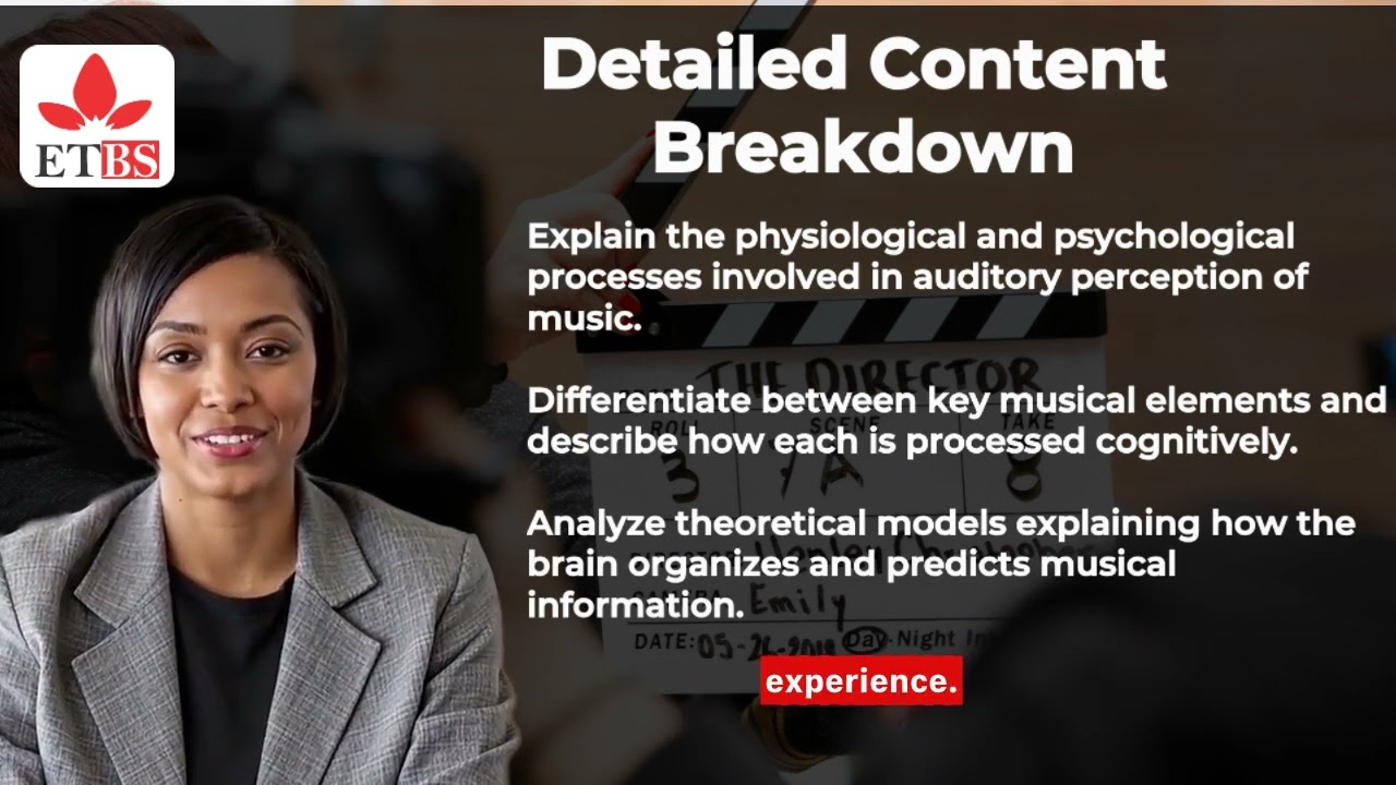 THE PSYCHOLOGY OF MUSIC AND EMOTION   Module 2