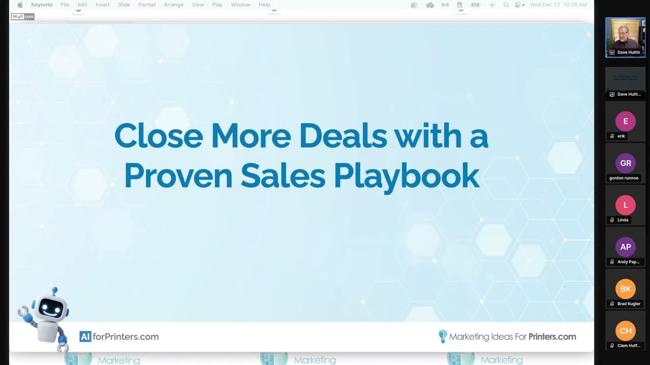 The AI For Printers Workshop: Stop Losing Deals to Inconsistent Follow-Up (015)