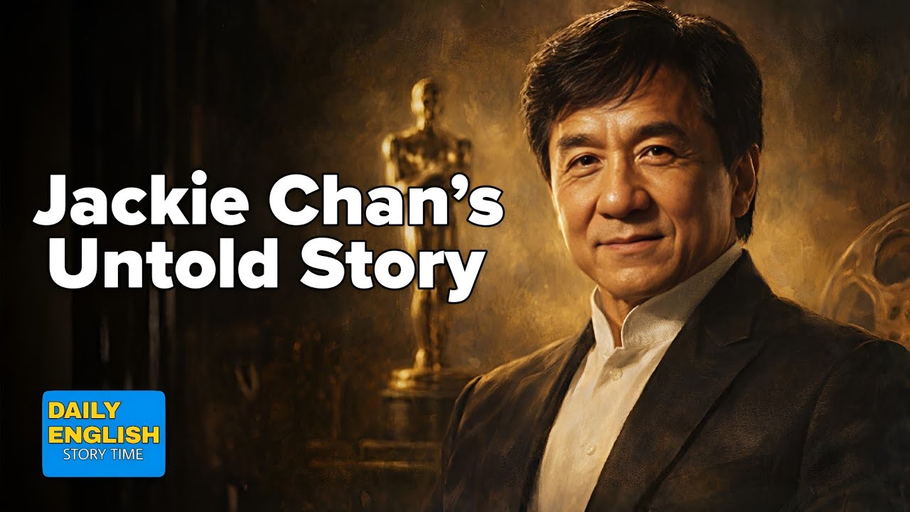 Learn English Through Story | Jackie Chan’s Inspiring Life Story | Easy English Listening Practice