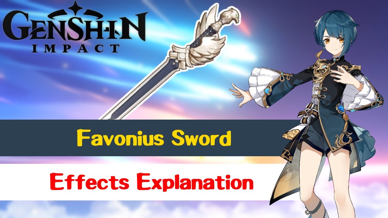 Favonius Sword and how it works | Genshin Impact