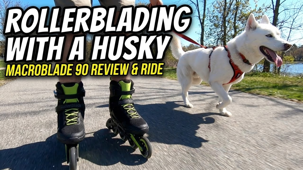 Rollerblading with a Husky: Macroblade 90 Review & Ride