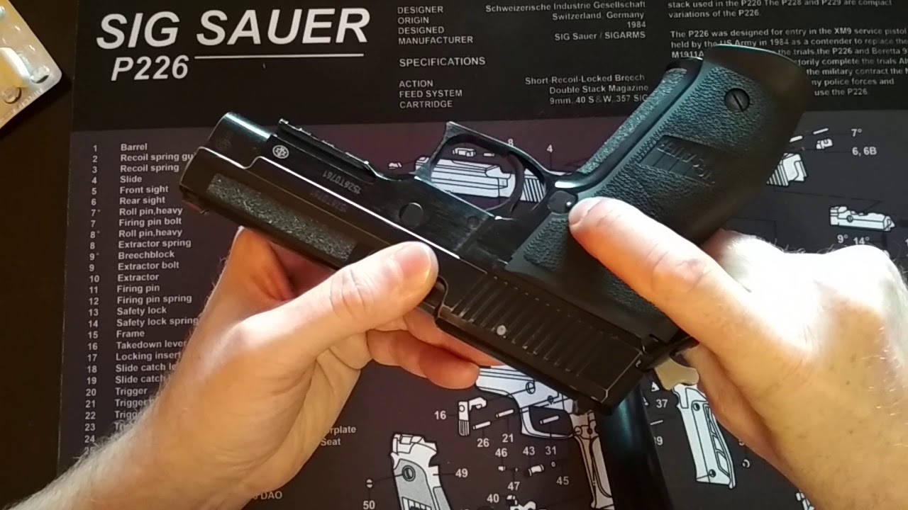 Sig P226 от Техкрим - 25000 выстрелов