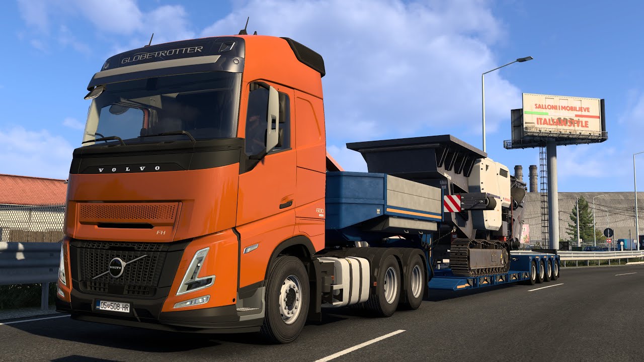 Ruta Con El Nuevo Volvo FH De 600Cv Con Carga Pesada y Mas De 1000 Kil&oacute;metros | #34 ETS2 Euro Tour
