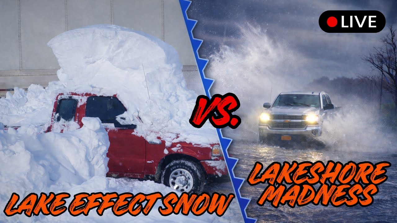 Live Lake Effect Snow Chase