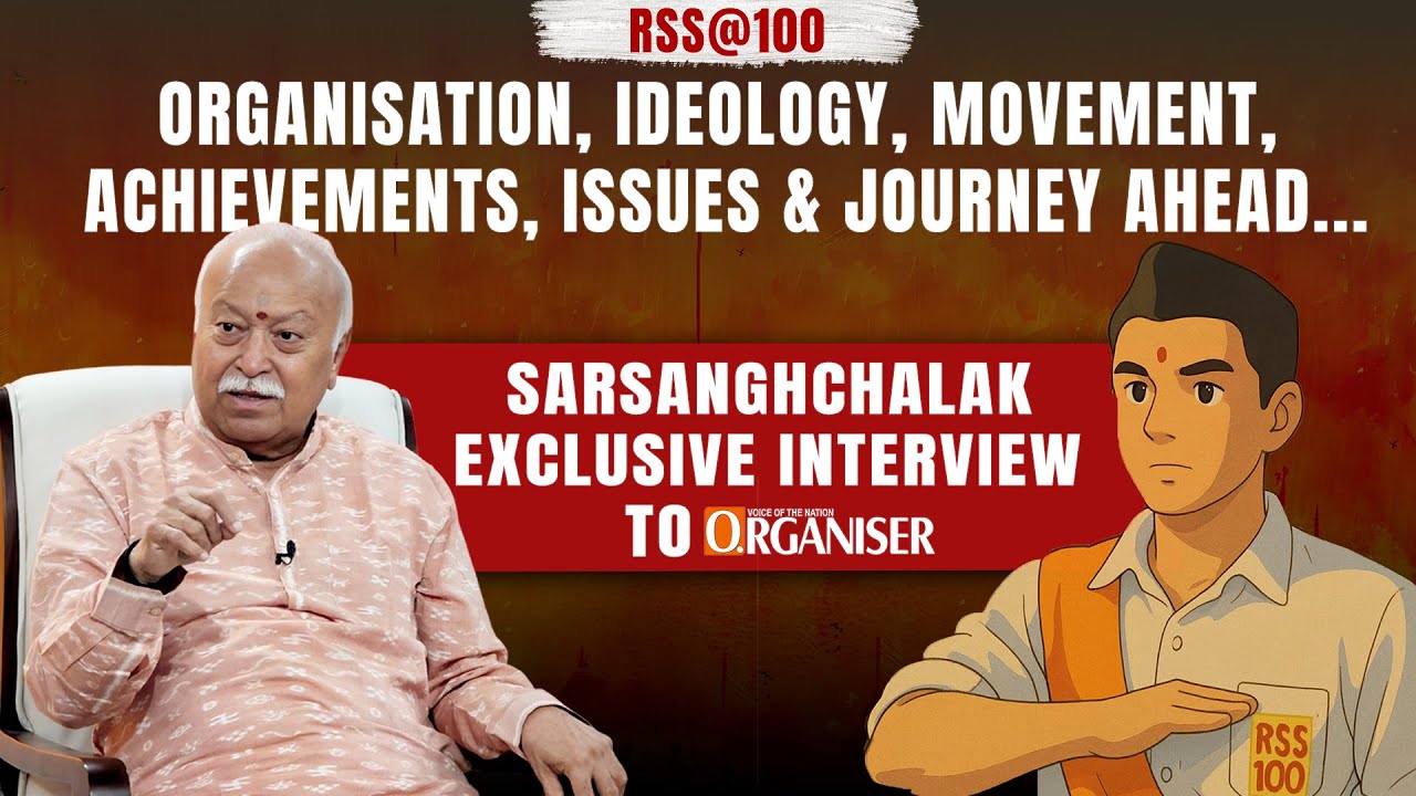 RSS Sarsanghchalak Dr Mohan Bhagwat EXCLUSIVE Interview On 100 Years of Sangh | Prafulla Ketkar