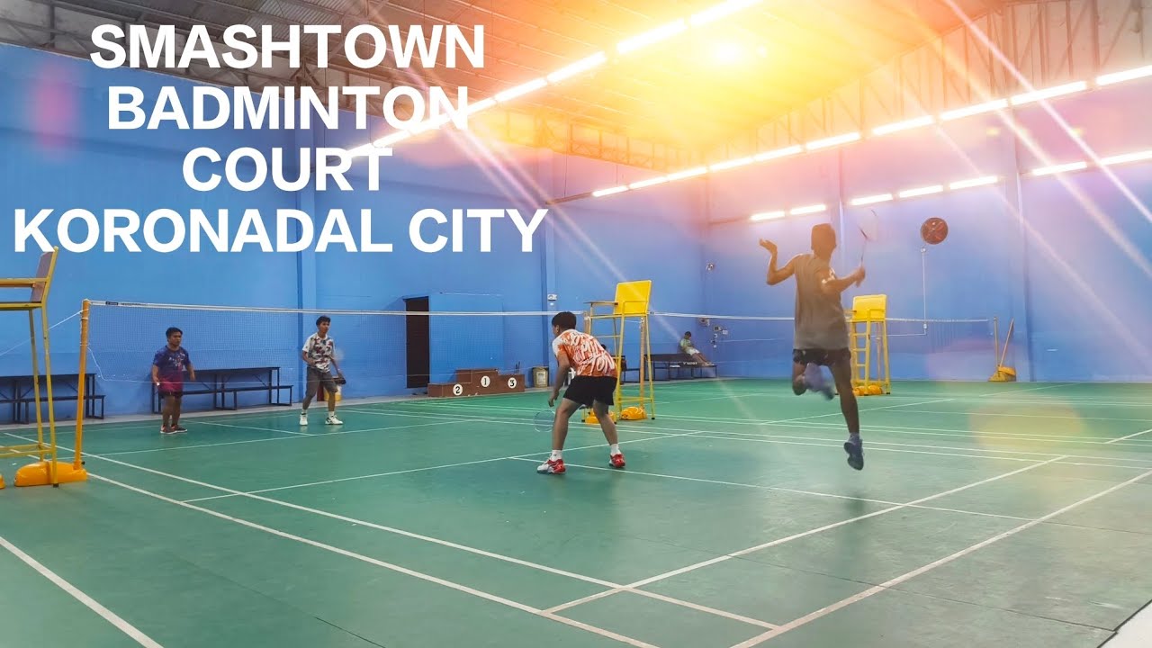 SMASHTOWN BADMINTON COURT KORONADAL CITY QUEUING ( Zudoto/Jasper vs Hale/ Ali)