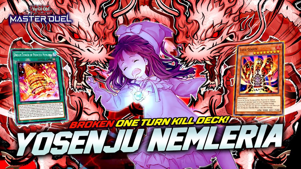 BEST ONE TURN KILL DECK! YOSENJU NEMLERIA - WIPE THE ENTIRE FIELD! [Master Duel]