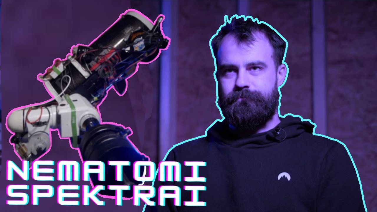 Kaip fotografuojami nematomi vaizdai - astrofotografijos ir kitos kameros (lietuviški subtitrai)