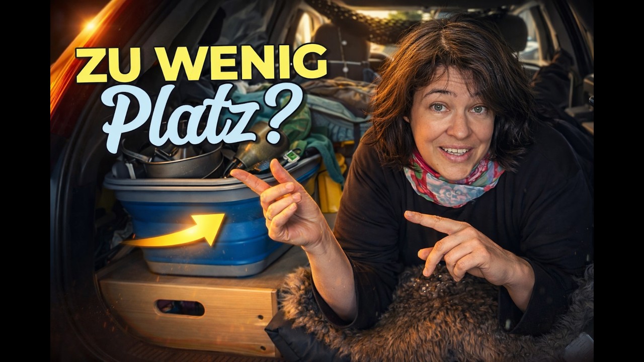 Mini Camper Umbau 3.0 | g&uuml;nstig, gem&uuml;tlich & ohne Werkzeug - aber reicht der Platz?!