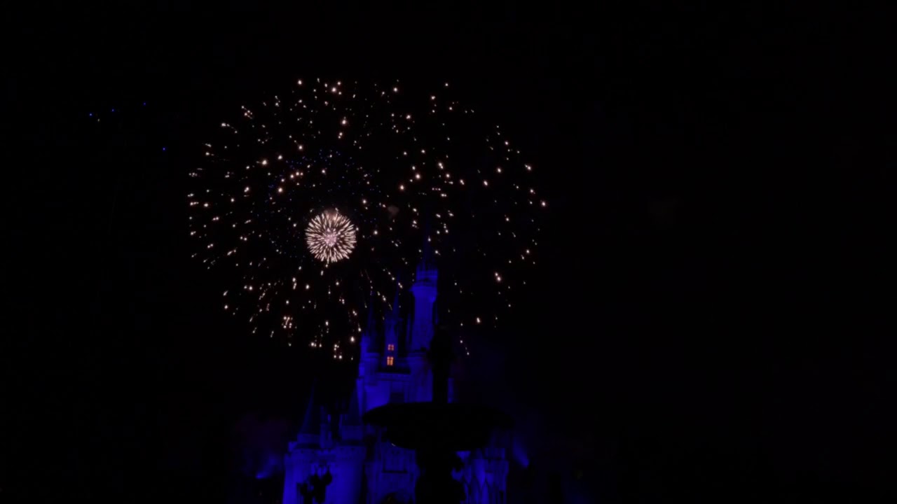 Disney Magic Kingdom Wishes Fireworks - Final Performance Ever 05/11/17