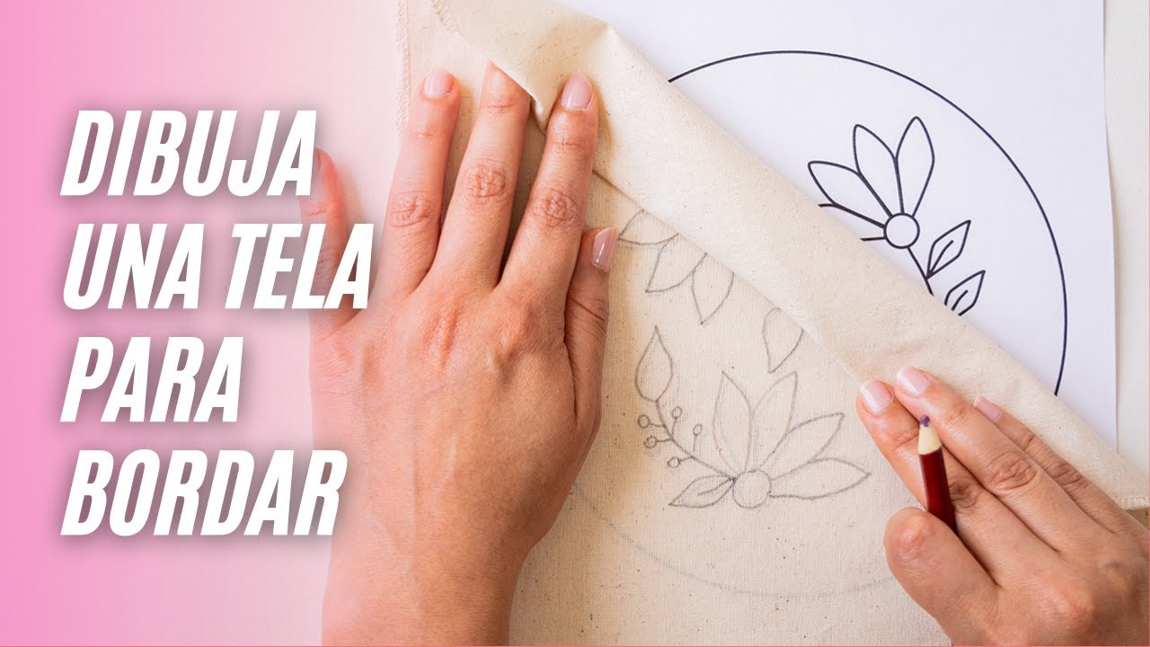¿Cómo pasar un dibujo a la tela para bordar? El método más fácil 🤩