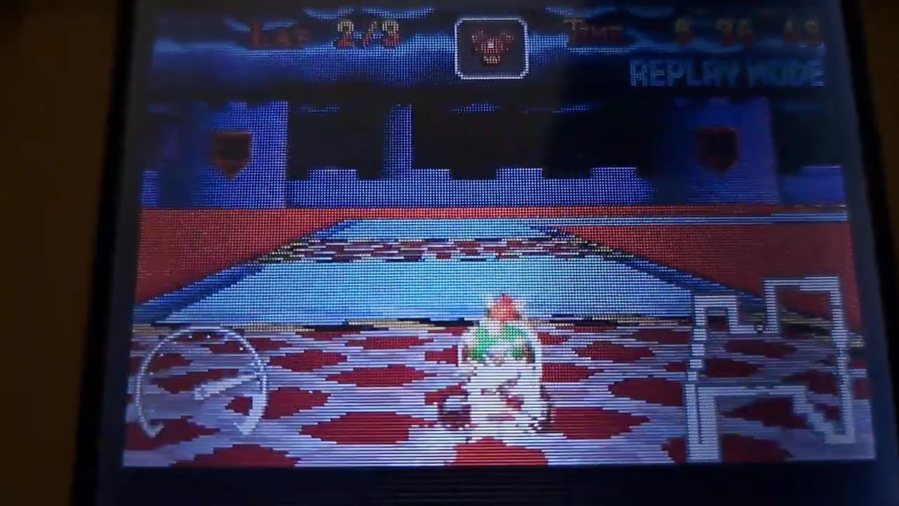 Mario Kart Super Circuit: Bowser Castle 3 (Fast Lap) - 25"20