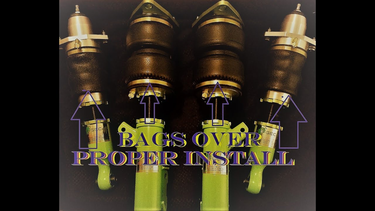 *DIY*Airbags On Coilovers* 1st Kit Ever Made For CSRT-4
