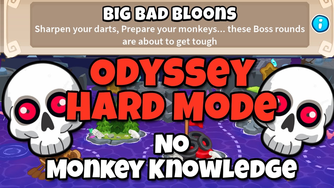 BTD6 Odyssey Guide || No Monkey Knowledge || Big Bad Bloons