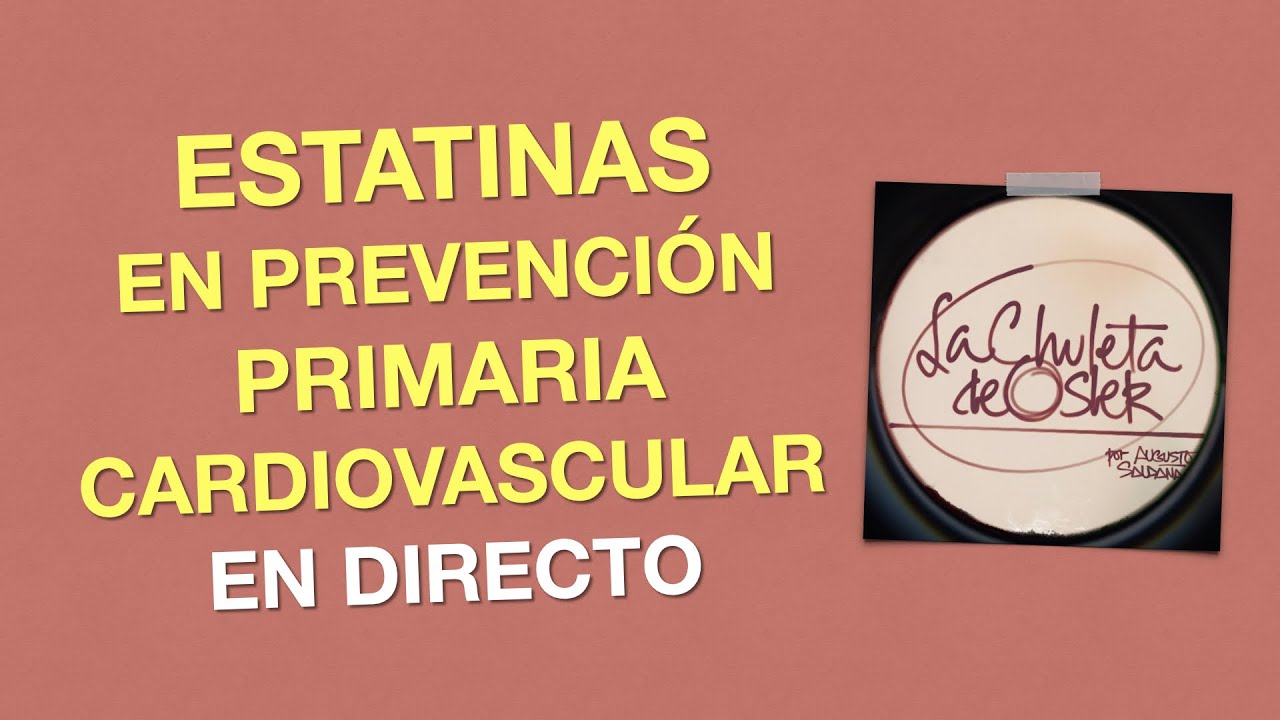 Estatinas en prevención primariade enfermedad cardiovascular - EN DIRECTO