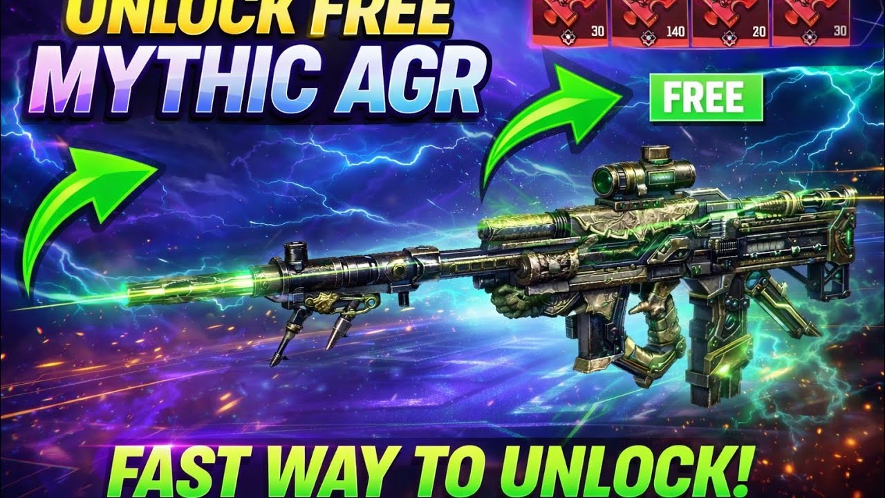 Fastest Way to Unlock FREE Mythic AGR Flying Dutchman in CODM - Mythic Secret Cache COD Mobile