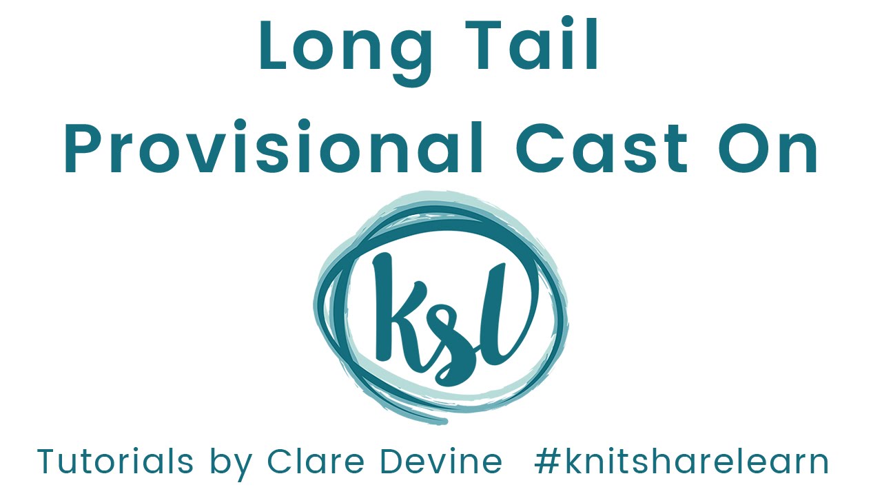 Long Tail Provisional Cast On