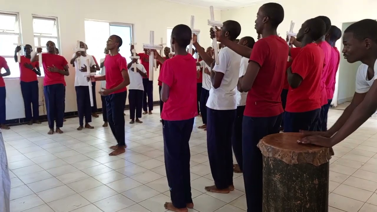 DR AGGREY HIGH SCHOOL PERFORMING A SACRED SONG AT KENYA MUSIC FESTIVALS