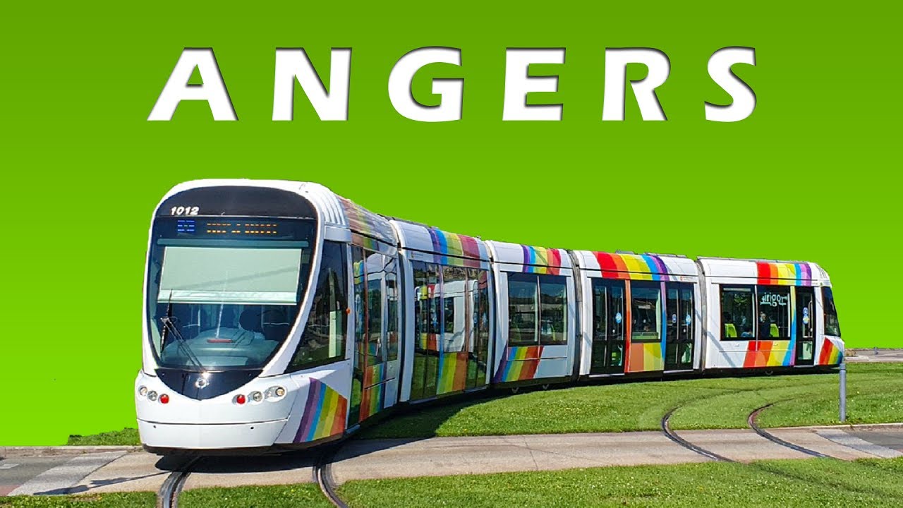 [1080p60] Le tramway coloré d'Angers