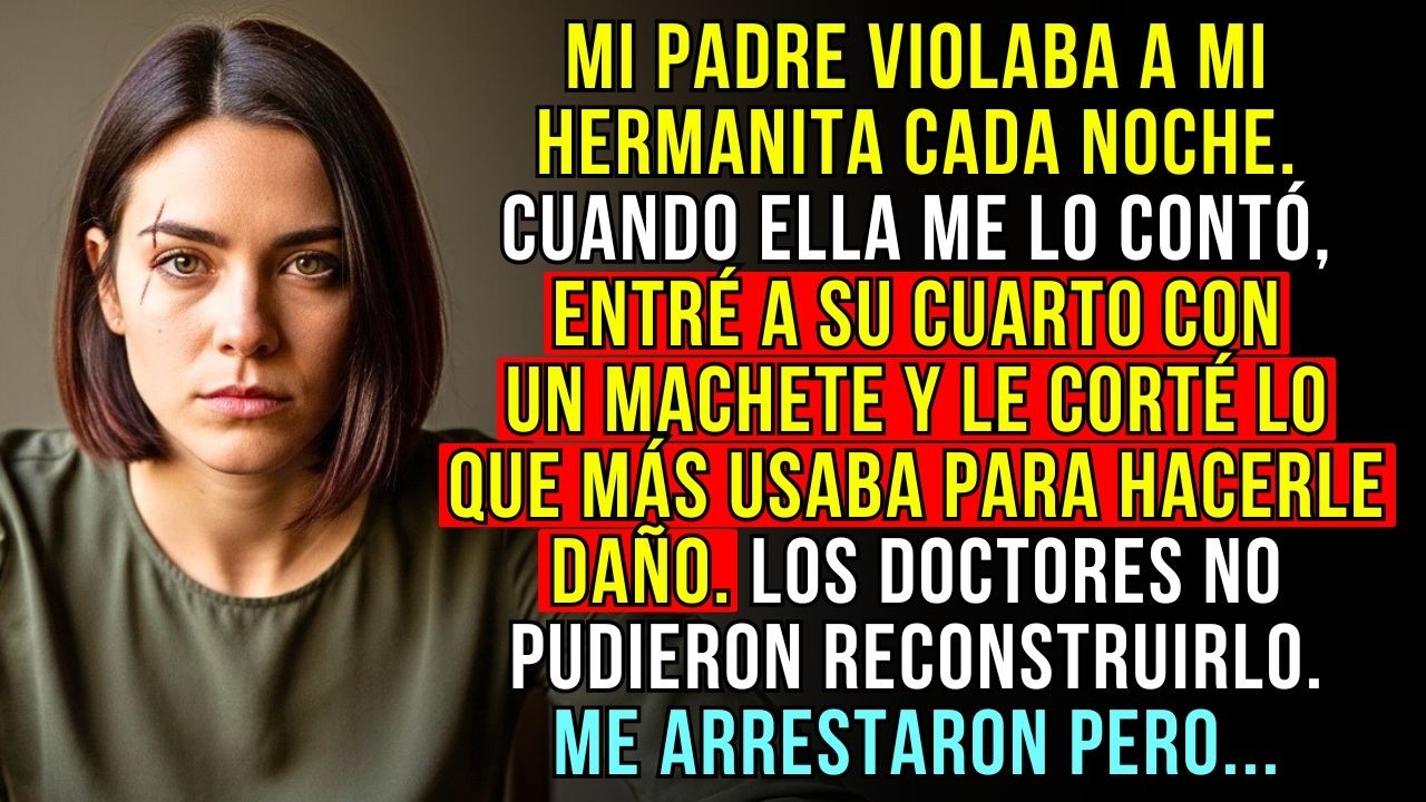 RELATO IMPACTANTE DE UNA MUJER VALIENTE QUE SALVÓ A SU HERMANITA DE SU PROPIO PADRE