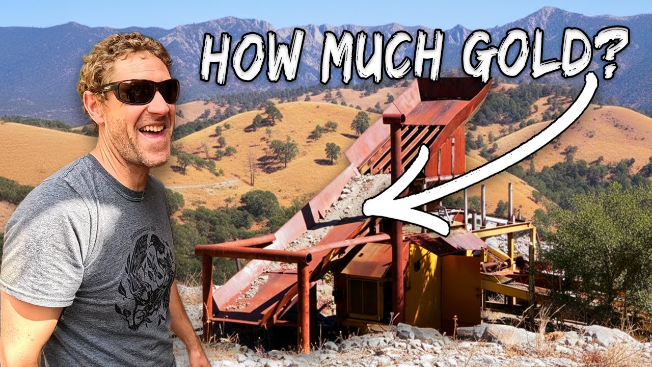 Finding Gold in a 60 year old Abandoned Wash Plant!