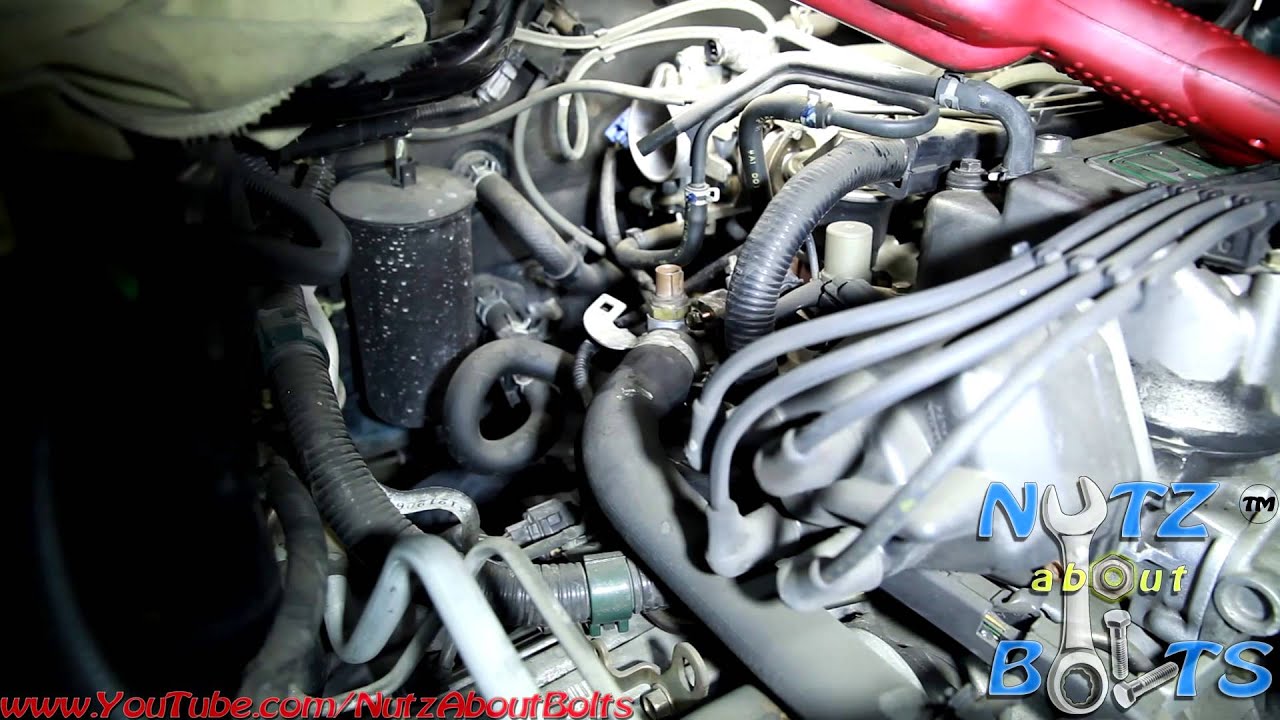 Снятие и установка термостата Honda Accord 1998-2002
