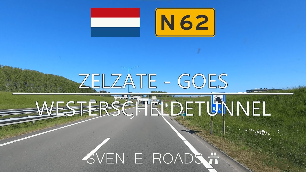2022-34: N62 Zelzate - Goes (Westerscheldetunnel)
