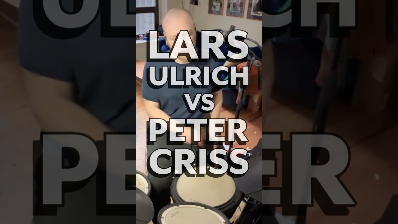 LARS ULRICH VS PETER CRISS - Drummer reacts to Metallica 