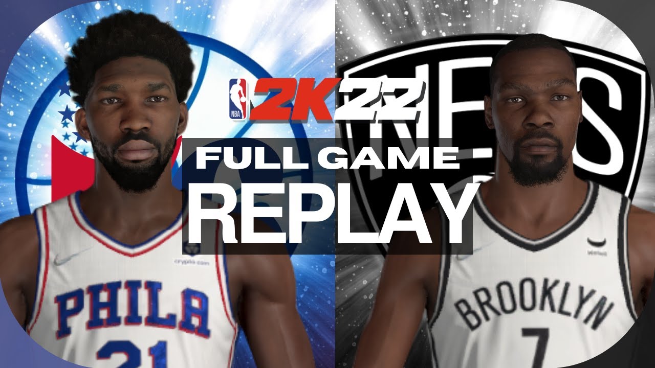 76ERS at NETS  | FULL GAME REPLAY | January 4, 2020 [NBA 2K22]