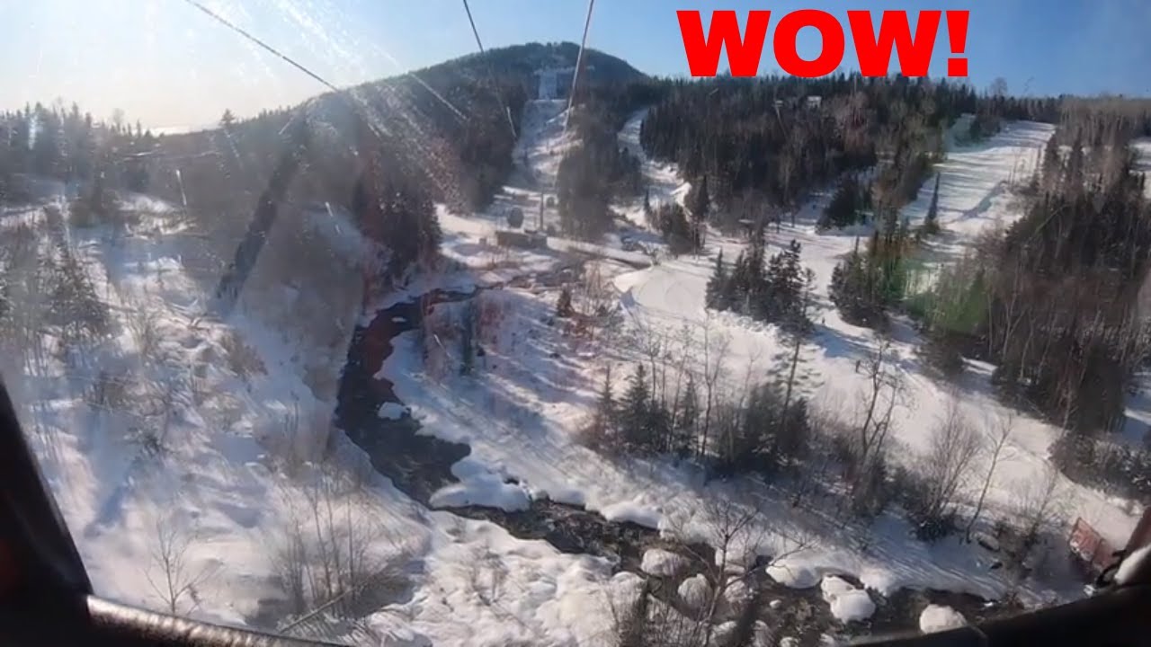 Skiing in Lutsen Minnesota