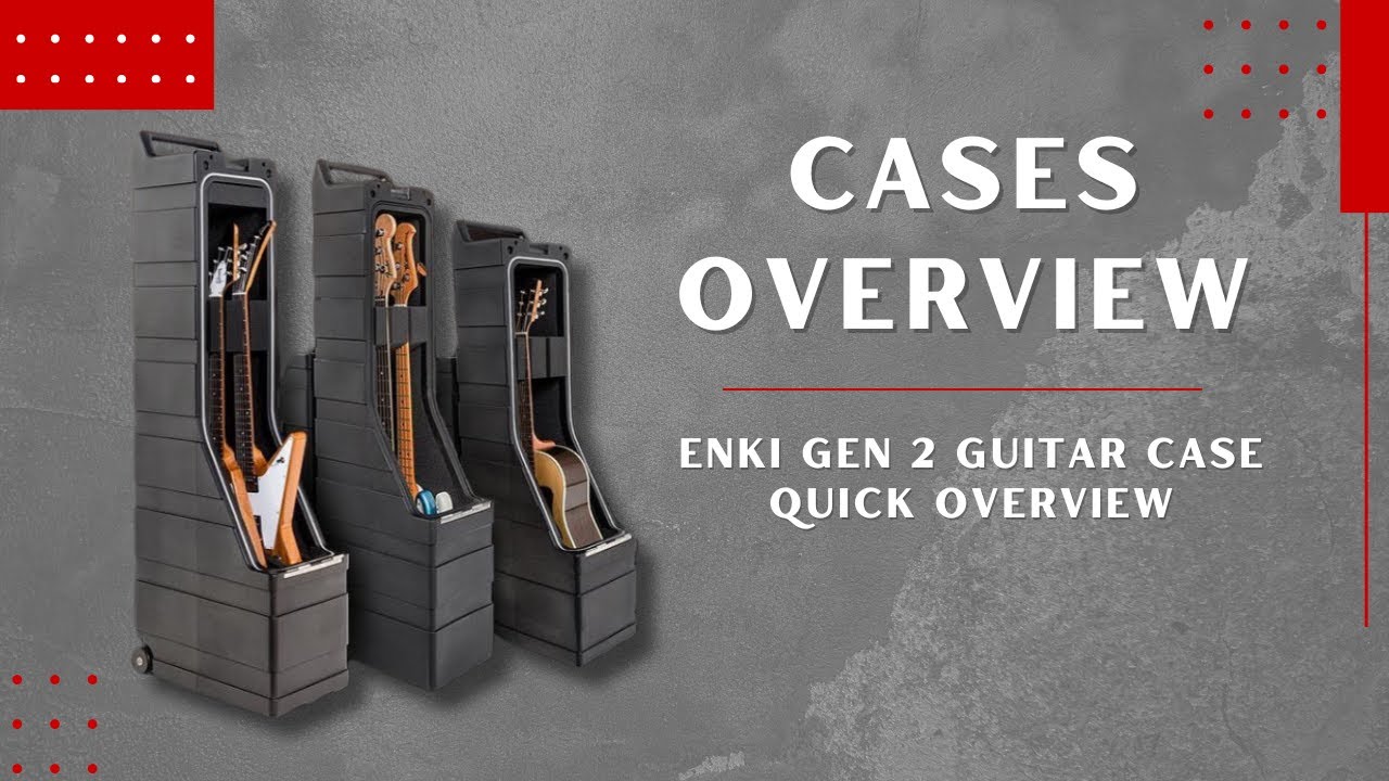 ENKI GEN 2 GUITAR CASE QUICK OVERVIEW