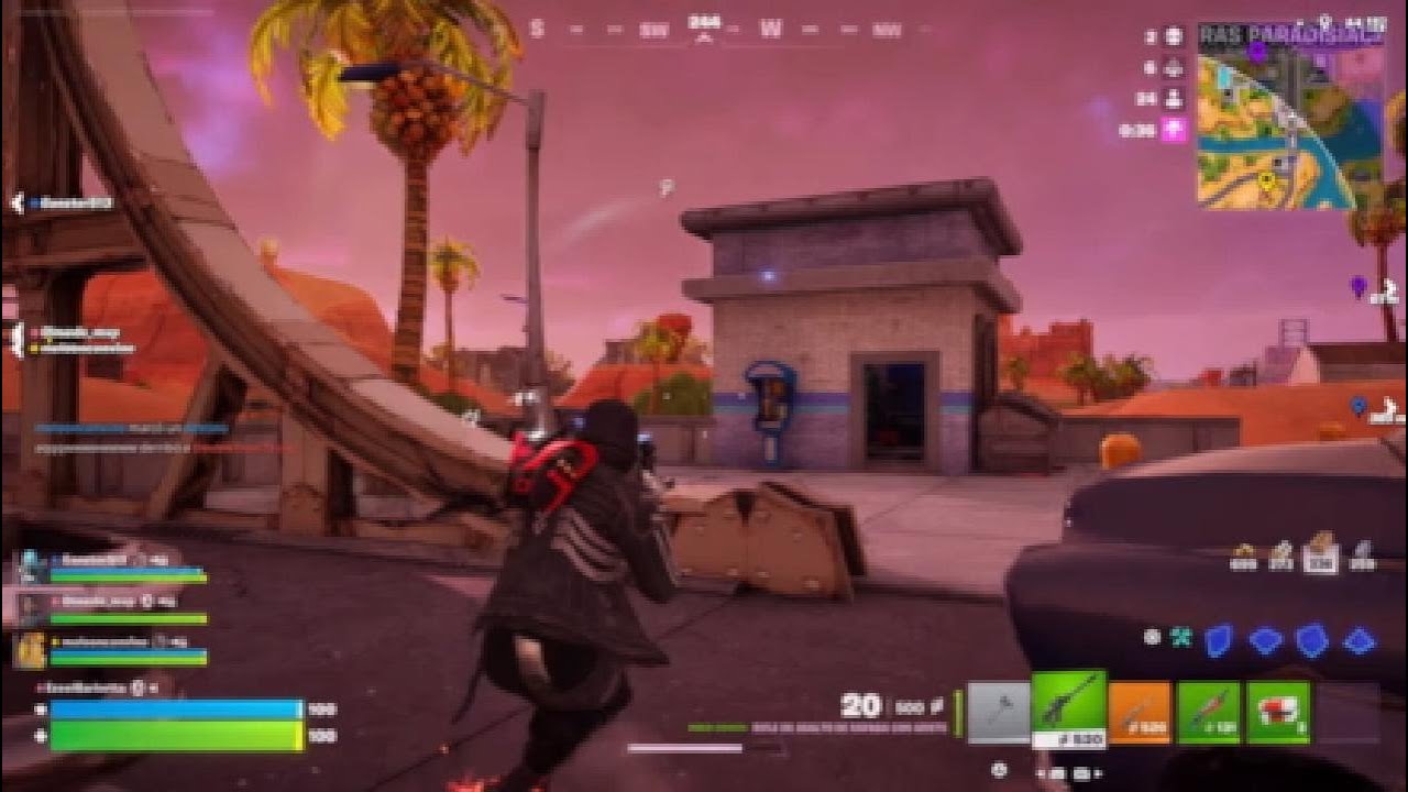 Recien ganamos con gente escuadrón Recarga en Fortnite