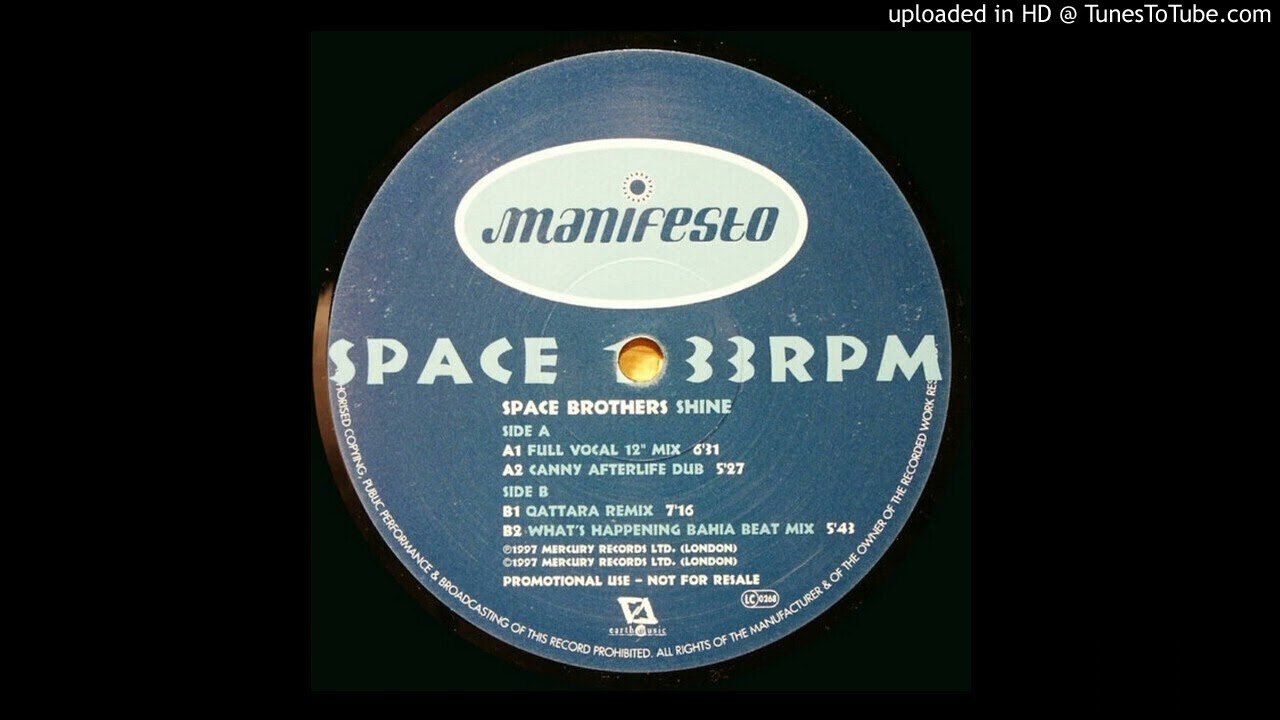 The Space Brothers - Shine (Qattara Remix) 1997