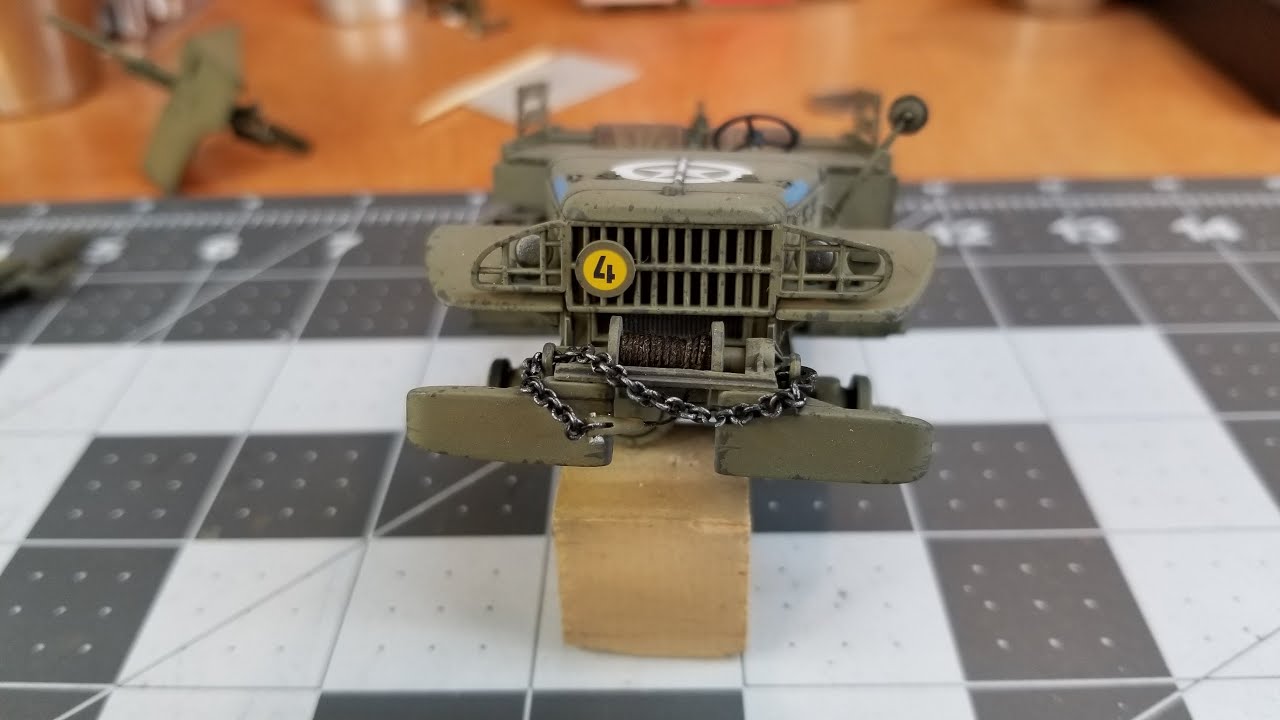 M6 Gun Motor Carriage WC-55 by Italeri in 1/35 Scale Winch, Weathering, and Final Reveal