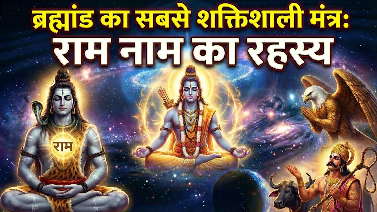 राम नाम जप की महिमा | राम नाम की शक्ति 2025 | राम नाम का चमत्कार | राम नाम की महिमा
