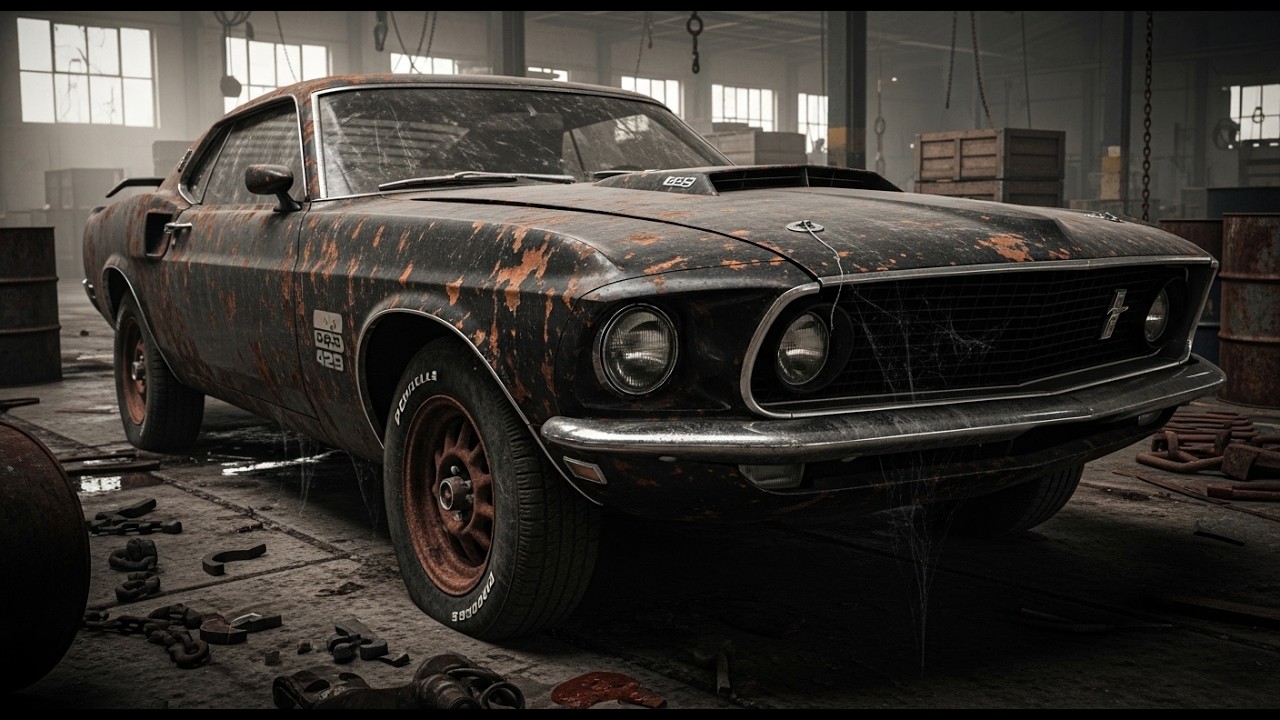 ASMR Car Restoration | Lightning Mustang Boss 429 (Back to Life) Full Rebuild From Forgotten Legend