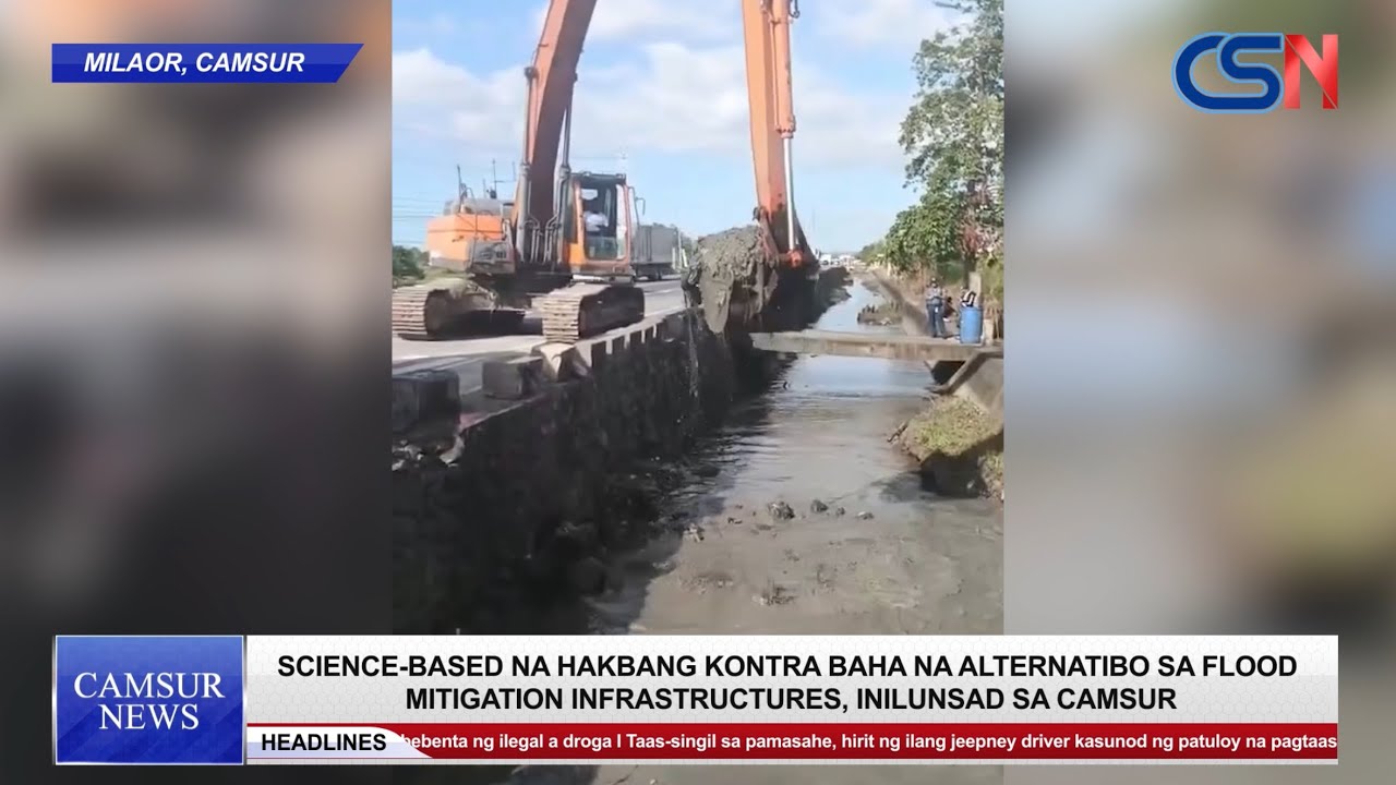 Science-based na hakbang kontra baha na alternatibo sa flood mitigation infrastructures, inilunsad