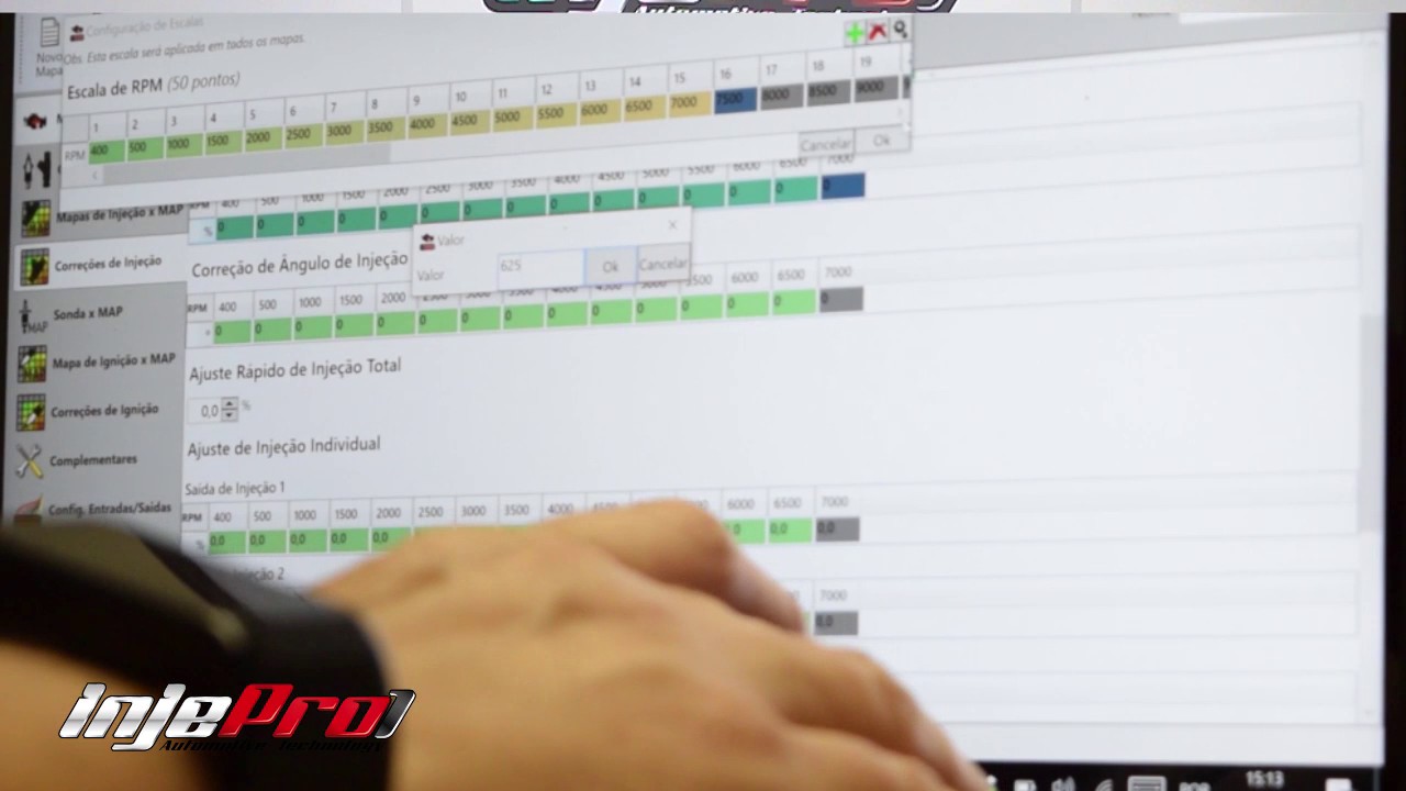 Dica Injepro - Como Customizar a Tabela de  RPM e MAP