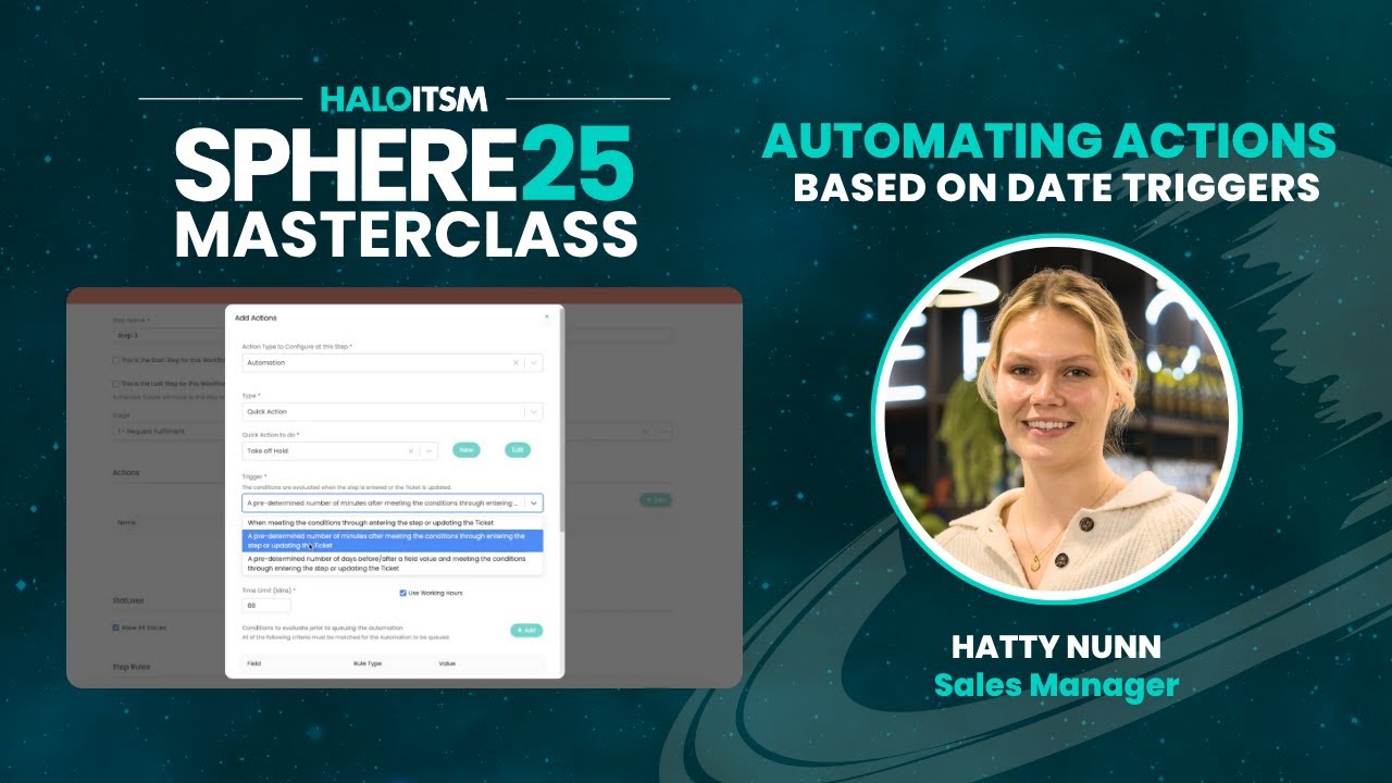 Automating Actions Based on Date Triggers with Hatty Nunn | Halosphere Masterclass