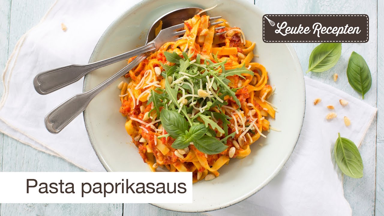 Pasta paprikasaus