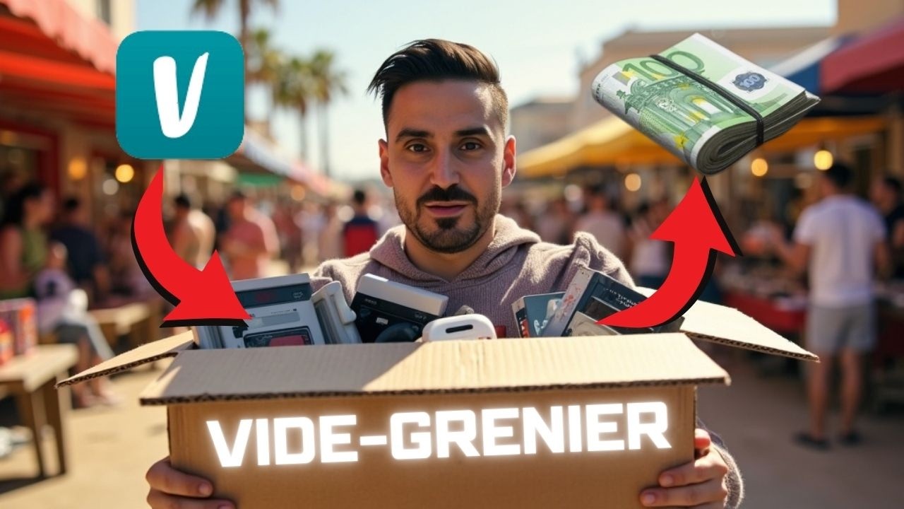 JE DÉVALISE LE VIDE-GRENIER : plus de 1000 € de jeux vidéos et vêtements !